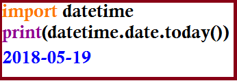 date and time today