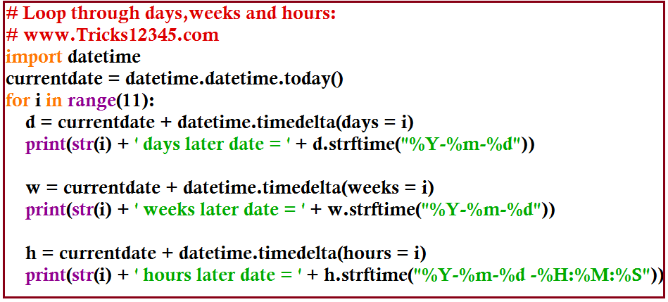 date-and-time